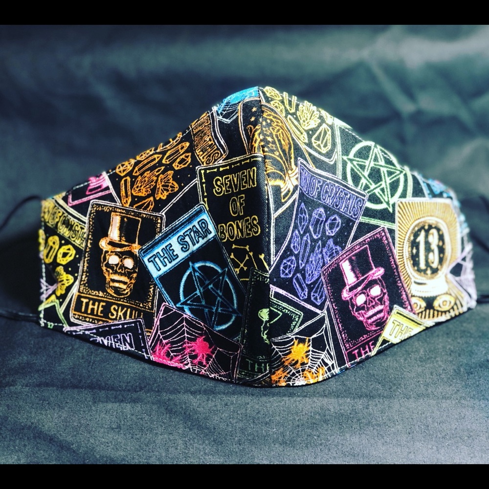 Spooky tarot mask